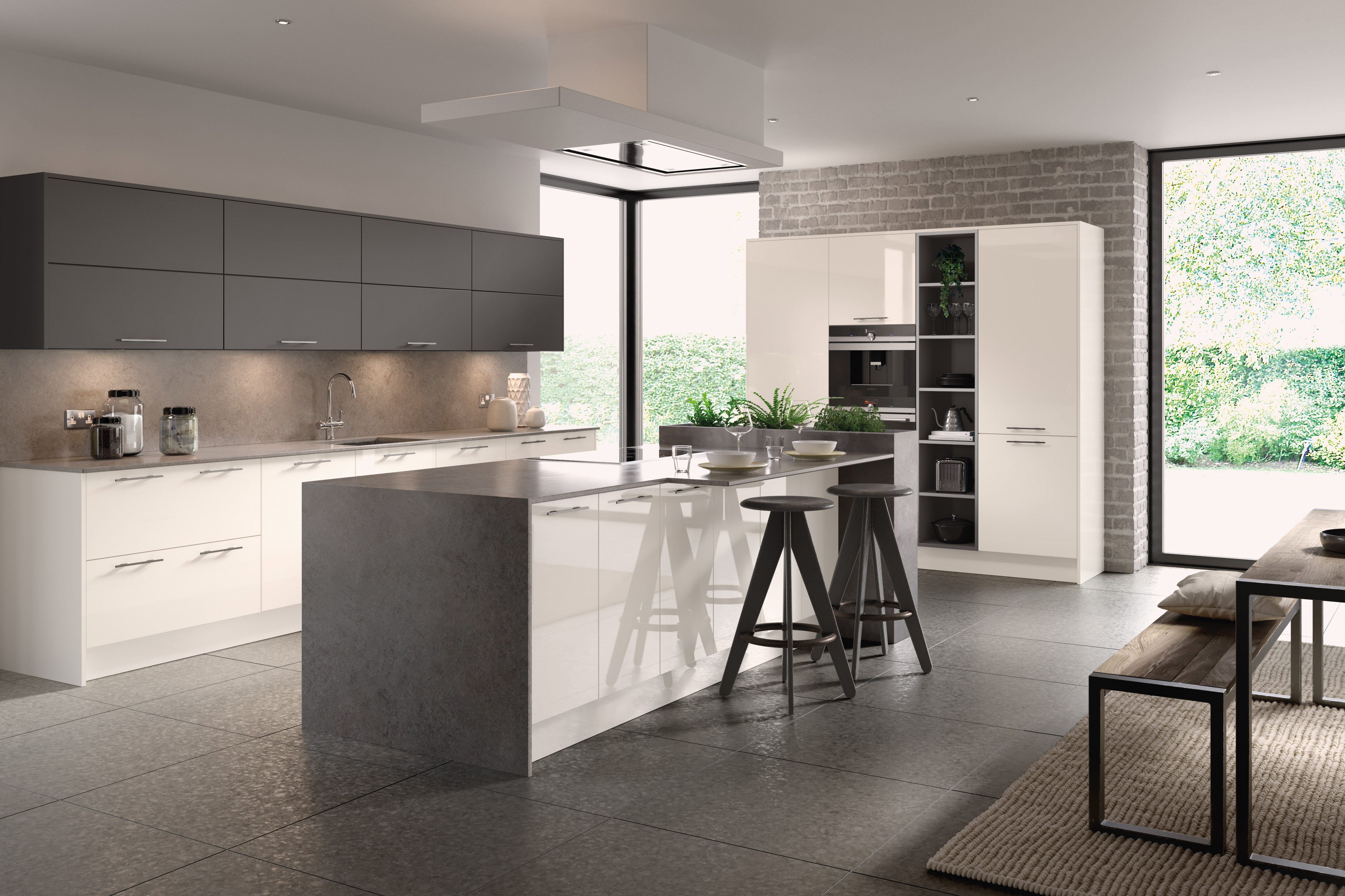 Super Gloss White kitchen