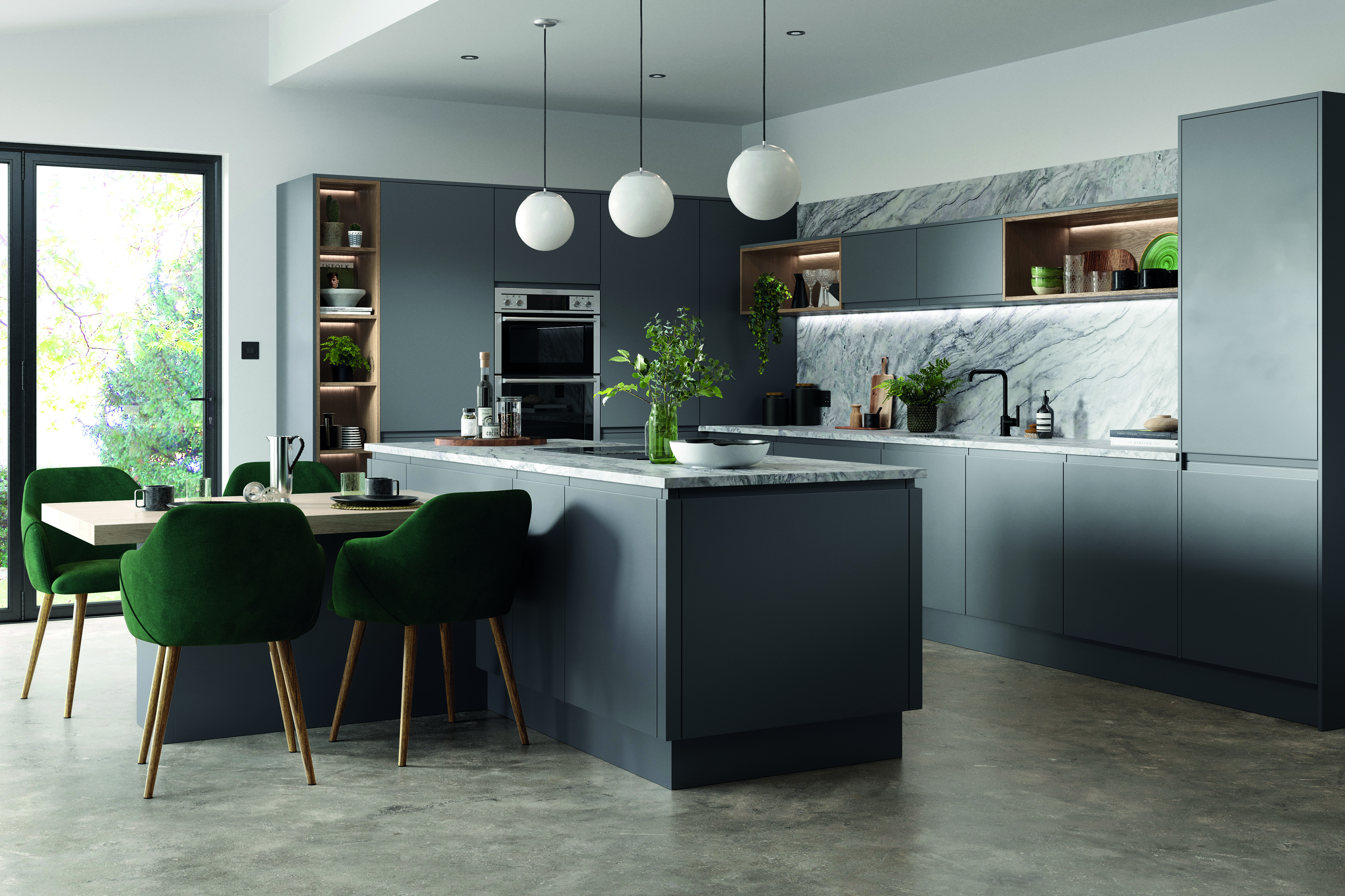 In Line Painted kitchen